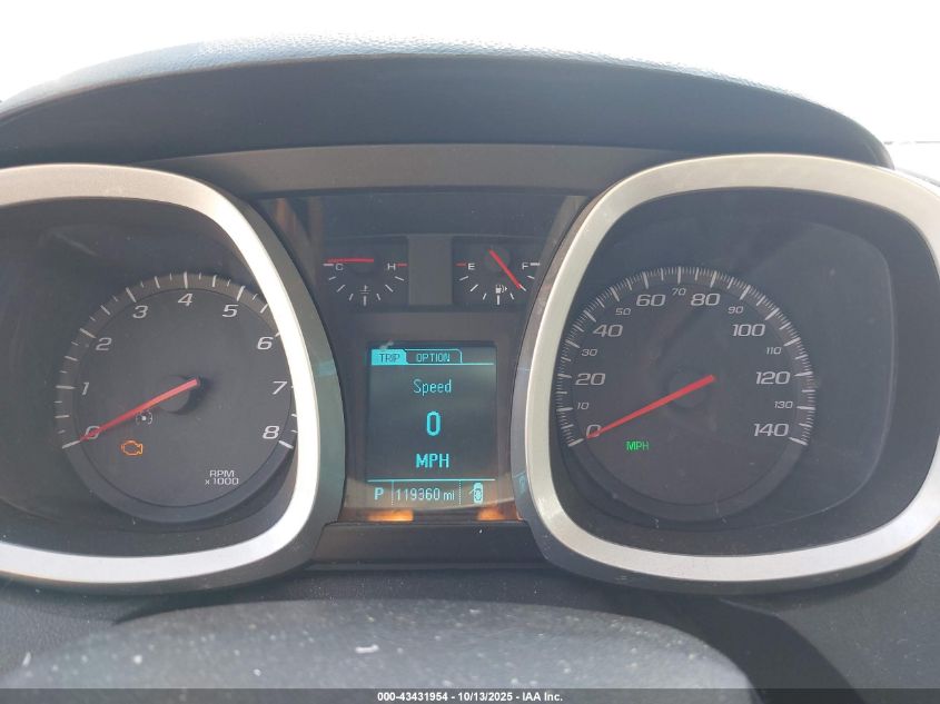 2014 Chevrolet Equinox 1Lt VIN: 2GNALBEK5E1151212 Lot: 43431954