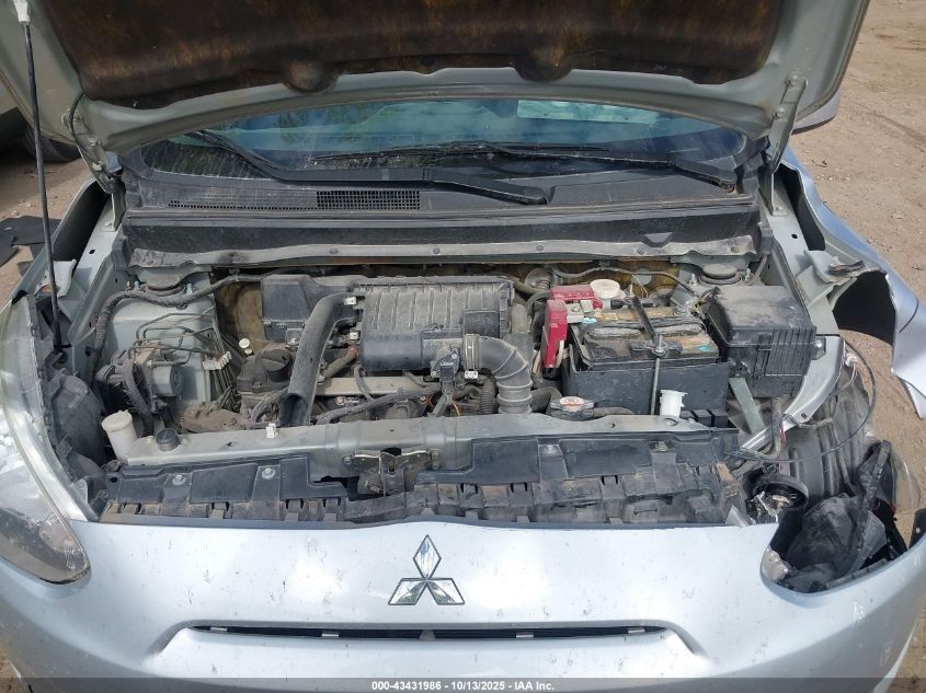 2015 Mitsubishi Mirage De/Rf VIN: ML32A3HJ8FH007988 Lot: 43431986