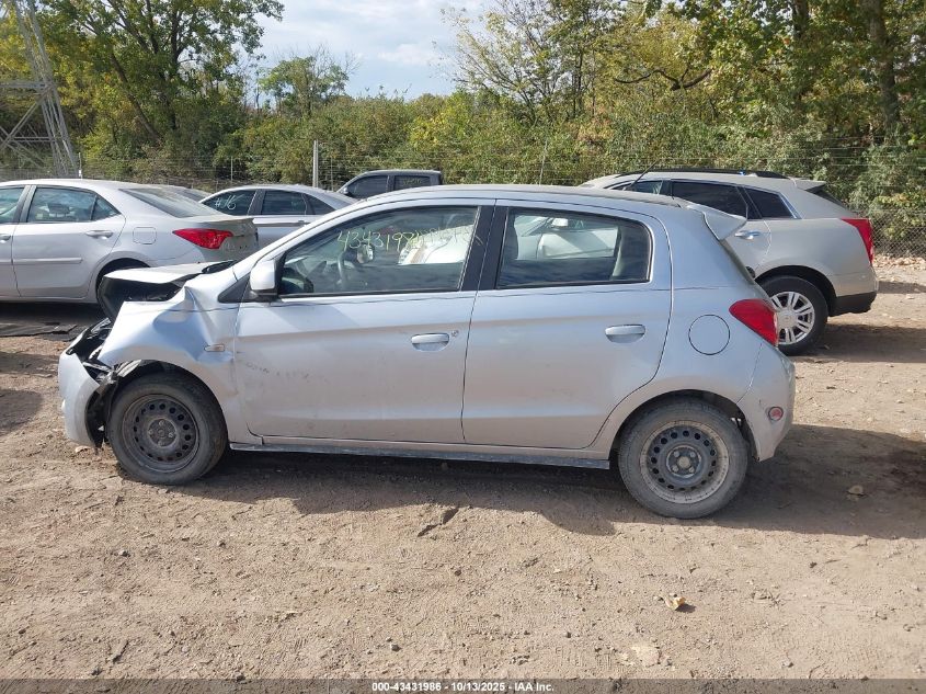 2015 Mitsubishi Mirage De/Rf VIN: ML32A3HJ8FH007988 Lot: 43431986