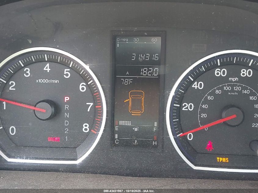 2009 Honda Cr-V Ex-L VIN: JHLRE48779C015661 Lot: 43431987