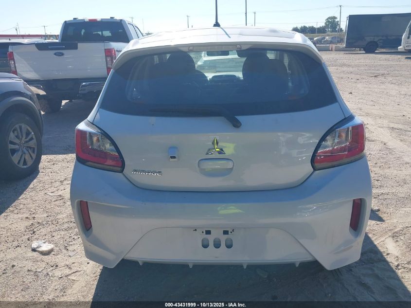 2024 Mitsubishi Mirage Es/Le VIN: ML32AUHJ2RH018821 Lot: 43431999