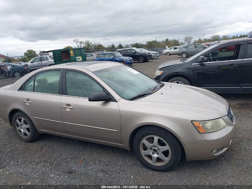 2006 Hyundai Sonata Gls V6/Lx V6 VIN: 5NPEU46F26H066817 Lot: 43432012