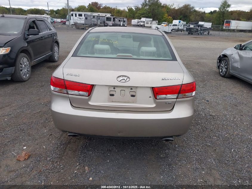 2006 Hyundai Sonata Gls V6/Lx V6 VIN: 5NPEU46F26H066817 Lot: 43432012