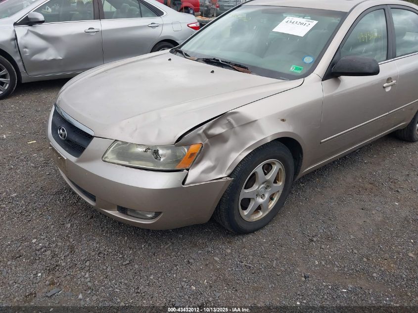 2006 Hyundai Sonata Gls V6/Lx V6 VIN: 5NPEU46F26H066817 Lot: 43432012