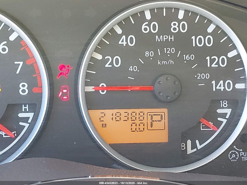 2008 Nissan Pathfinder S VIN: 5N1AR18B18C655120 Lot: 43432023