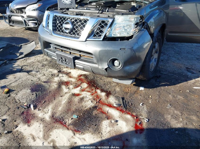 2008 Nissan Pathfinder S VIN: 5N1AR18B18C655120 Lot: 43432023