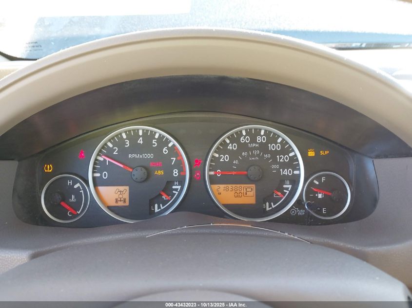 2008 Nissan Pathfinder S VIN: 5N1AR18B18C655120 Lot: 43432023