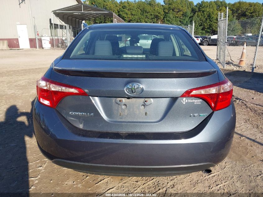 2018 Toyota Corolla Le Eco VIN: 2T1BPRHE1JC025974 Lot: 43432036