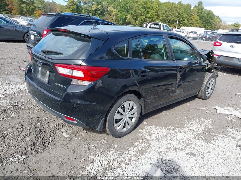 2019 SUBARU IMPREZA 2.0I 4S3GTAA69K3747659