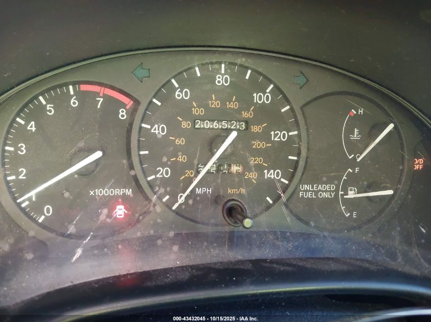 1998 Toyota Celica Gt VIN: JT5FG02T3W0048822 Lot: 43432045