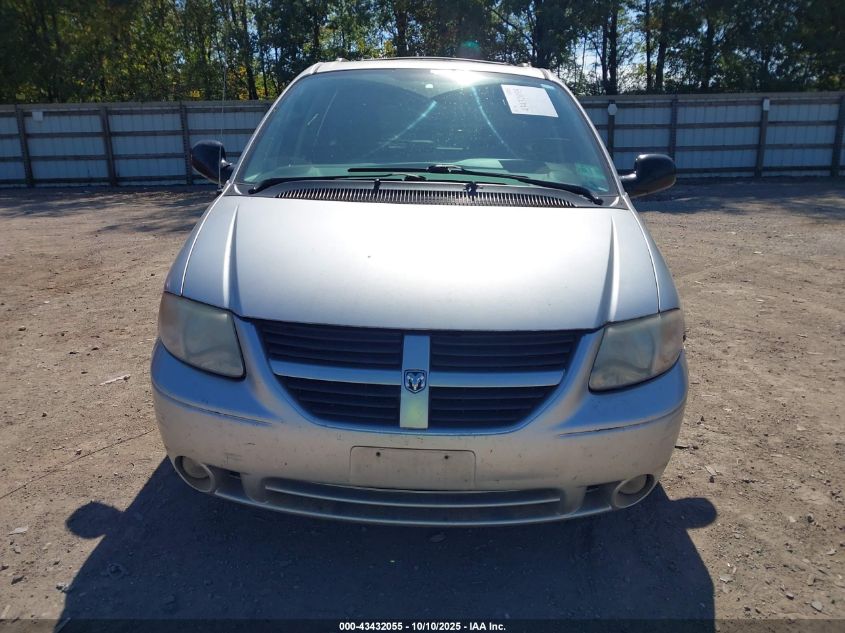 2007 Dodge Grand Caravan Sxt VIN: 2D4GP44L07R322324 Lot: 43432055