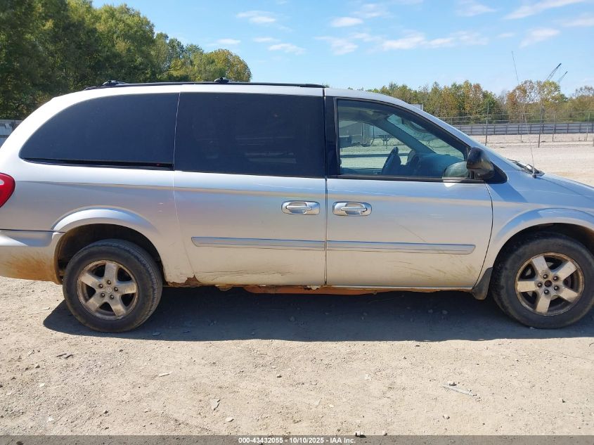 2007 Dodge Grand Caravan Sxt VIN: 2D4GP44L07R322324 Lot: 43432055