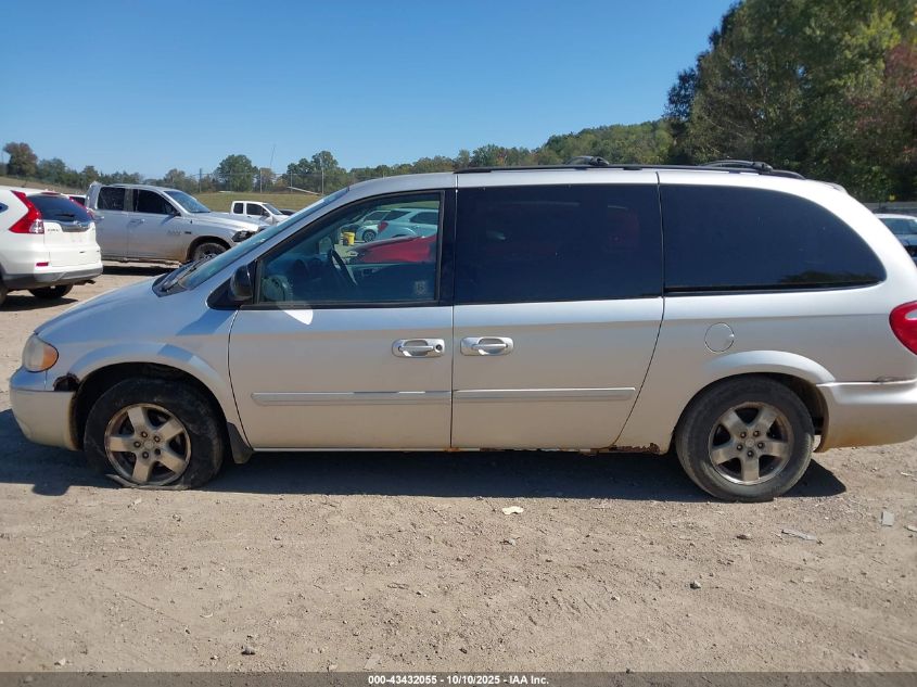 2007 Dodge Grand Caravan Sxt VIN: 2D4GP44L07R322324 Lot: 43432055