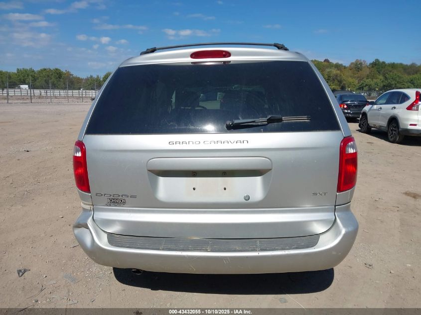 2007 Dodge Grand Caravan Sxt VIN: 2D4GP44L07R322324 Lot: 43432055