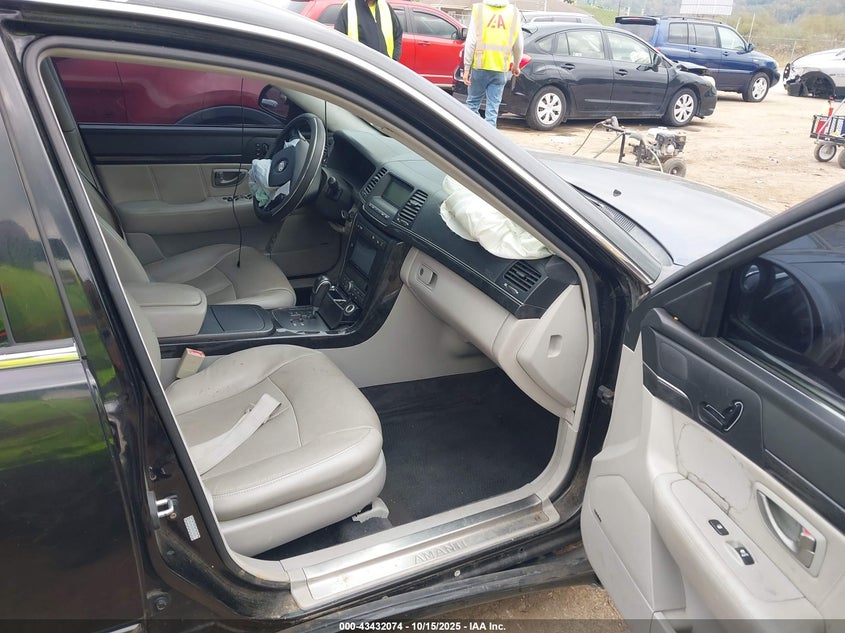 2009 KIA AMANTI auction photo 5