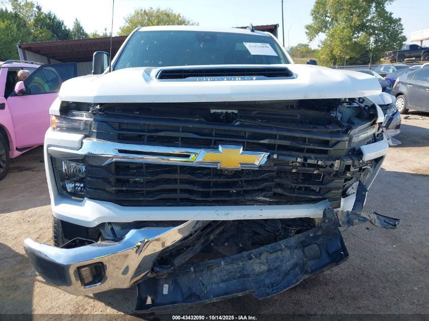 2024 Chevrolet Silverado 2500Hd 4Wd Standard Bed Lt VIN: 2GC4YNEY6R1256697 Lot: 43432090