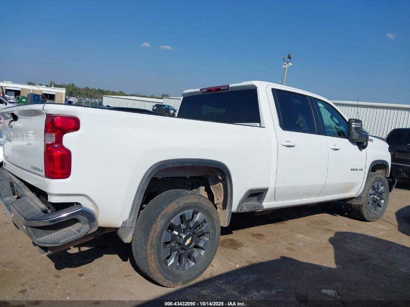 2024 Chevrolet Silverado 2500Hd 4Wd Standard Bed Lt VIN: 2GC4YNEY6R1256697 Lot: 43432090