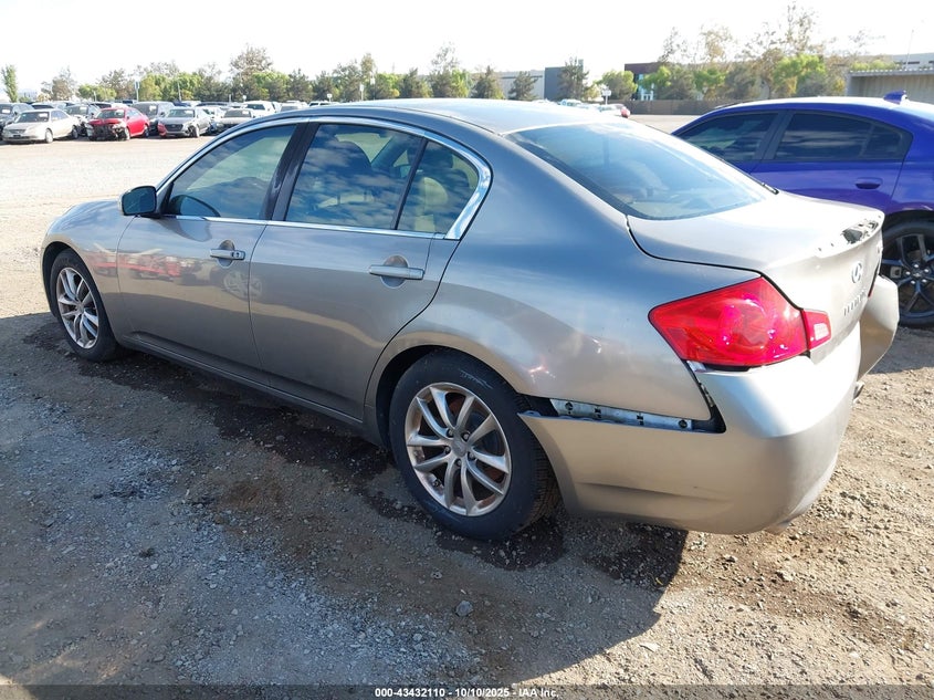 JNKBV61E17M725521 2007 INFINITI G photo no. 3