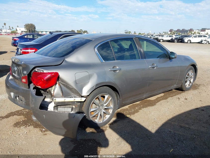 JNKBV61E17M725521 2007 INFINITI G photo no. 4