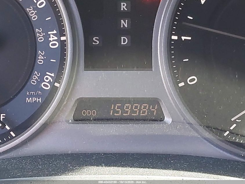 2008 Lexus Is 250 VIN: JTHBK262785080577 Lot: 43432158