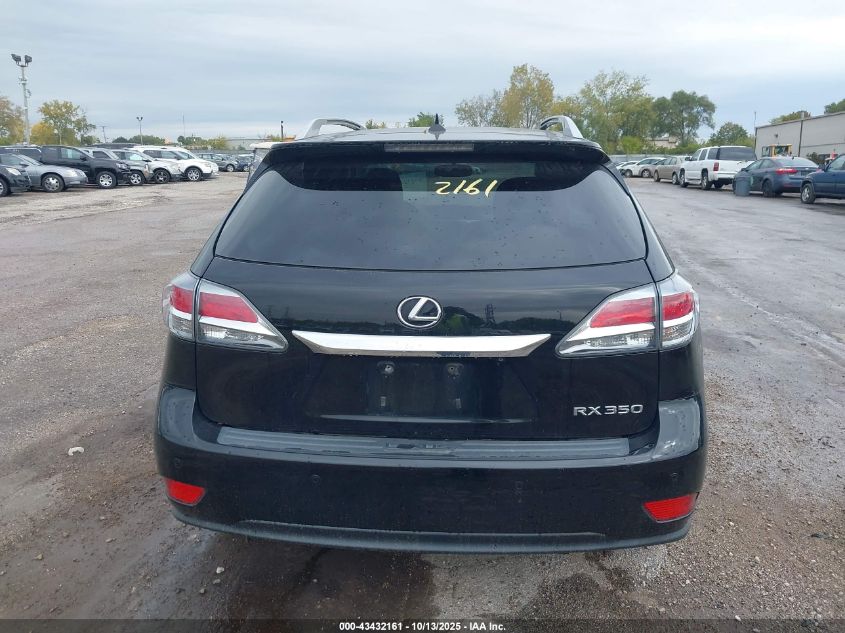 2013 Lexus Rx 350 VIN: 2T2BK1BAXDC160392 Lot: 43432161