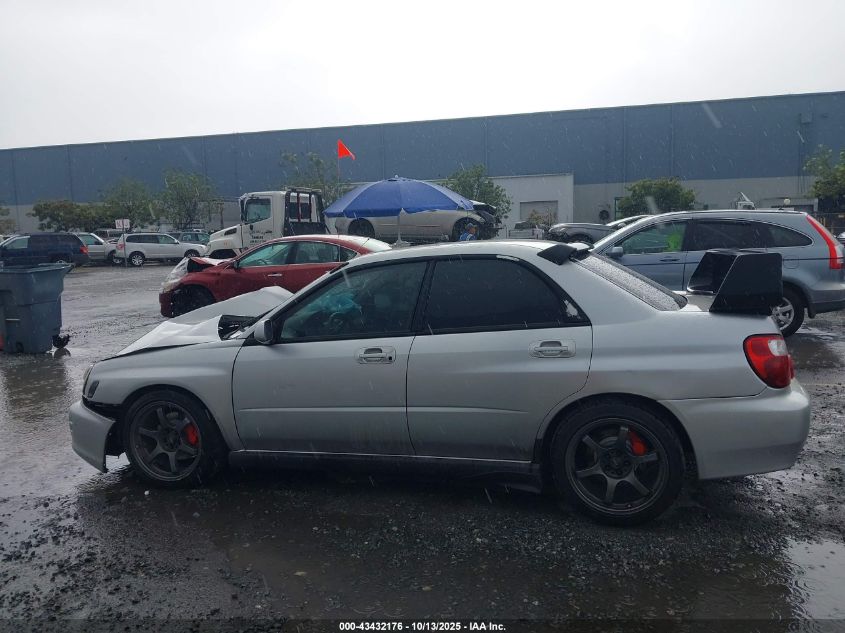 2002 Subaru Impreza Wrx VIN: JF1GD29672G502820 Lot: 43432176