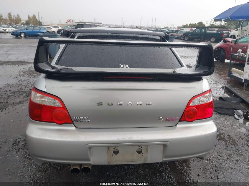 2002 Subaru Impreza Wrx VIN: JF1GD29672G502820 Lot: 43432176