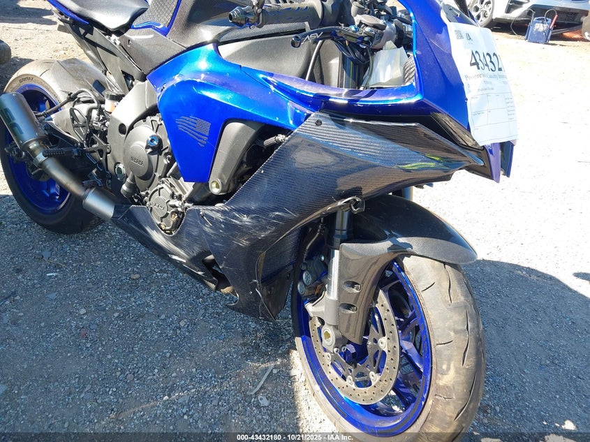 2024 Yamaha Yzfr1 VIN: JYARN66E7RA004886 Lot: 43432180