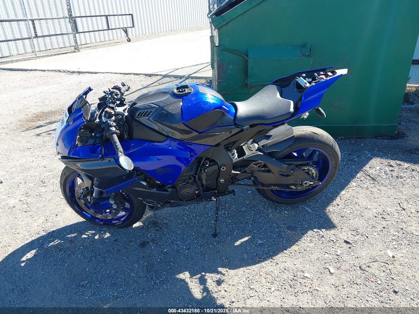 2024 Yamaha Yzfr1 VIN: JYARN66E7RA004886 Lot: 43432180