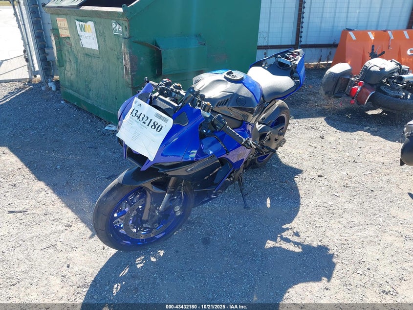 2024 Yamaha Yzfr1 VIN: JYARN66E7RA004886 Lot: 43432180