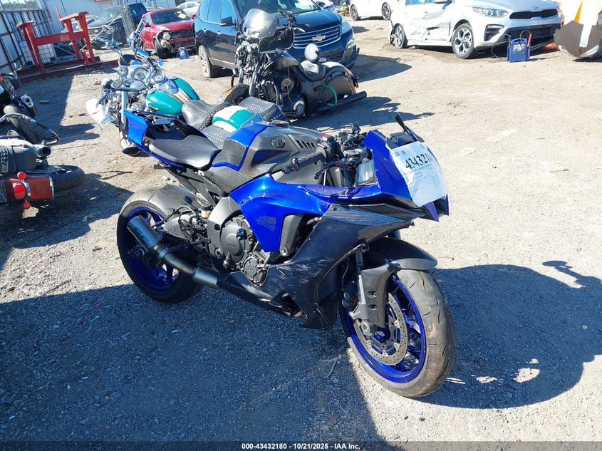 2024 Yamaha Yzfr1 VIN: JYARN66E7RA004886 Lot: 43432180