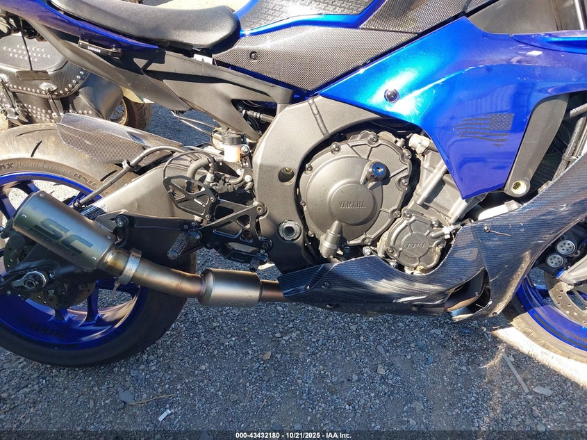 2024 Yamaha Yzfr1 VIN: JYARN66E7RA004886 Lot: 43432180