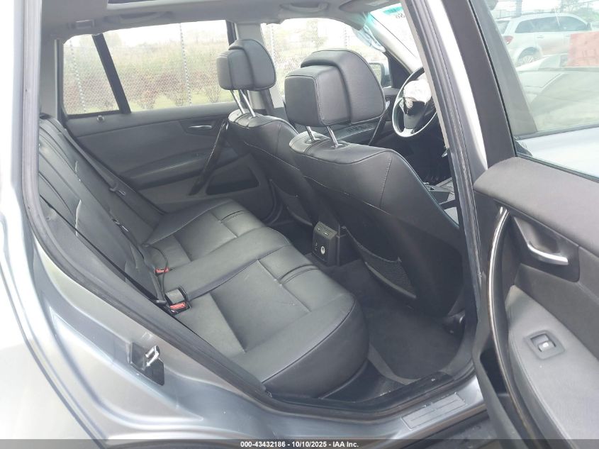 2008 BMW X3 3.0Si VIN: WBXPC93448WJ11350 Lot: 43432186