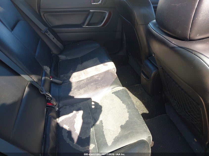 2008 Subaru Legacy 2.5I Limited VIN: 4S3BL626X87219040 Lot: 43432199