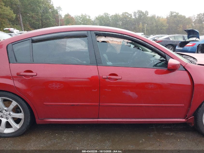 2007 Nissan Maxima 3.5 Se VIN: 1N4BA41E47C860151 Lot: 43432239