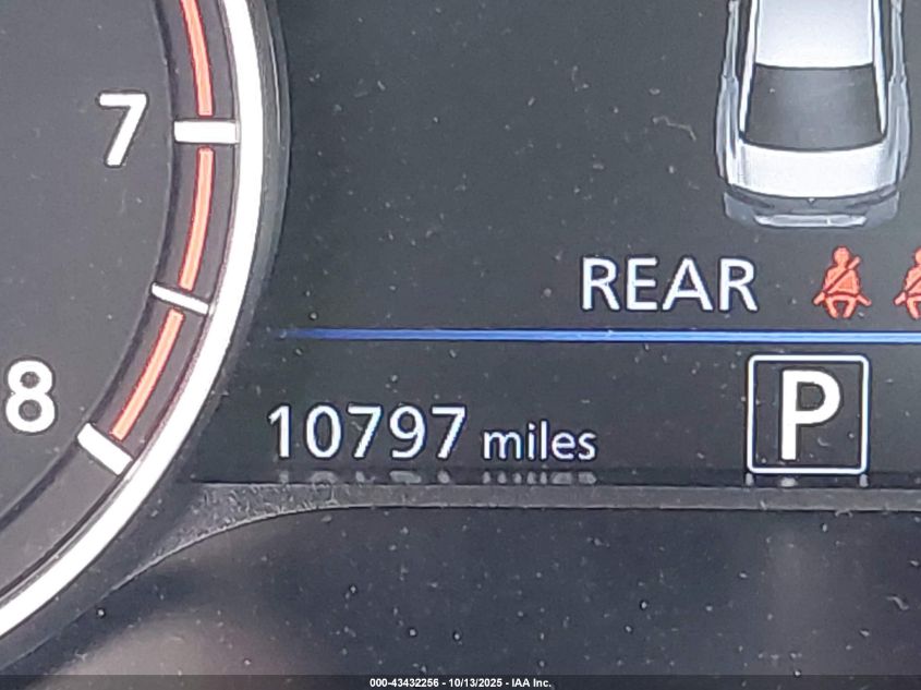 2025 Nissan Altima Sv Fwd VIN: 1N4BL4DV0SN371720 Lot: 43432256