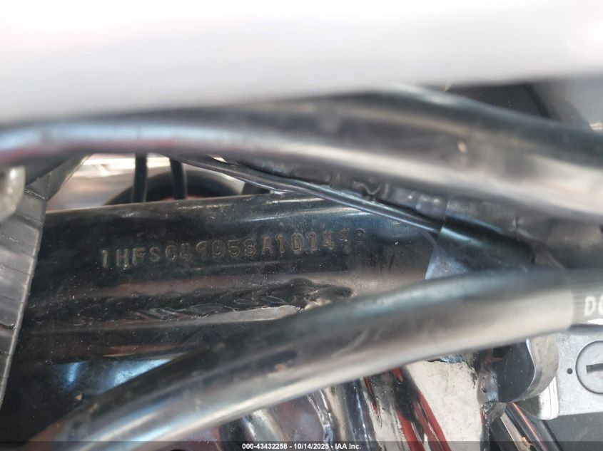 2003 Honda Vtx1800 R VIN: 1HFSC49053A101498 Lot: 43432258