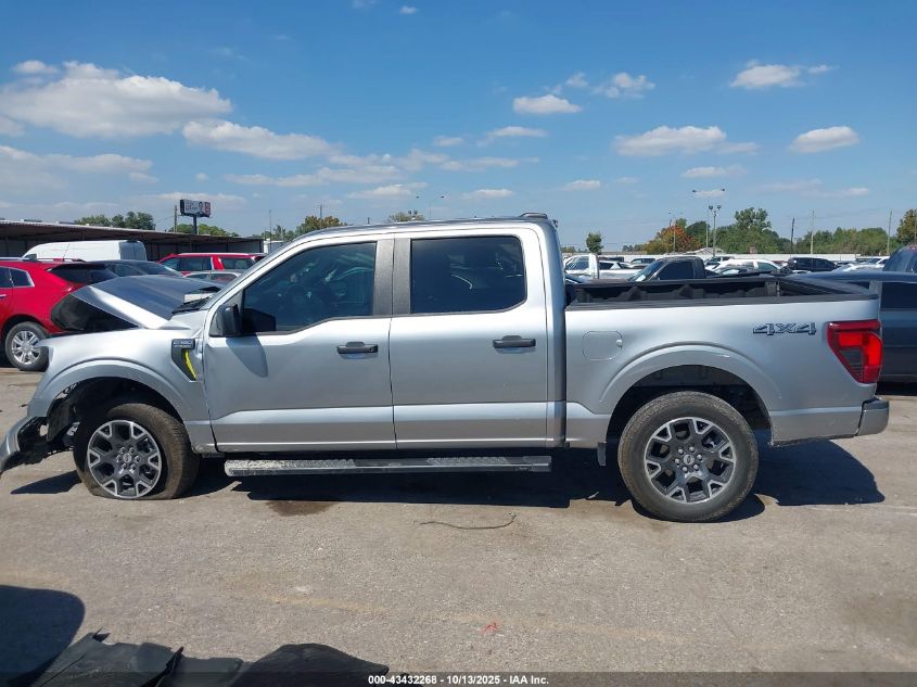 2024 Ford F-150 Stx VIN: 1FTFW2L52RKD50582 Lot: 43432268