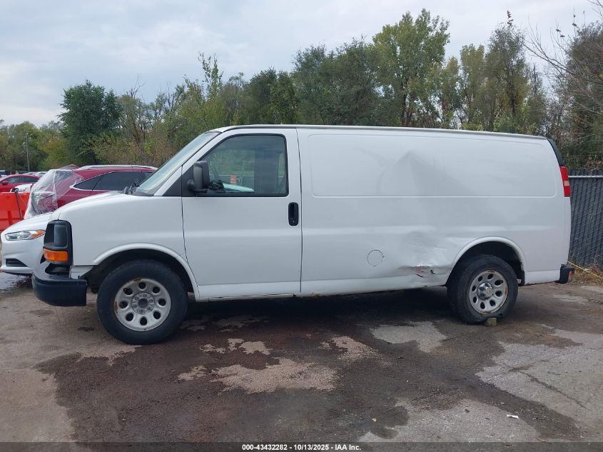 2013 Chevrolet Express 1500 Work Van VIN: 1GCSGAFX1D1156269 Lot: 43432282