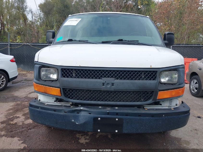 2013 Chevrolet Express 1500 Work Van VIN: 1GCSGAFX1D1156269 Lot: 43432282