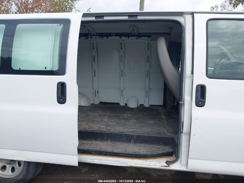 2013 Chevrolet Express 1500 Work Van VIN: 1GCSGAFX1D1156269 Lot: 43432282