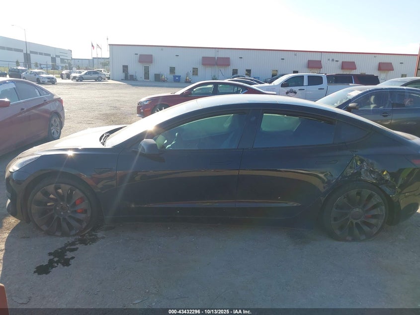 2021 Tesla Model 3 Performance Dual Motor All-Wheel Drive VIN: 5YJ3E1EC9MF025283 Lot: 43432296