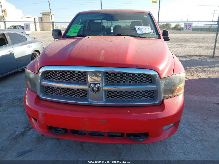 2009 Dodge Ram 1500 Slt/Sport/Trx VIN: 1D3HB13T29J522247 Lot: 43432311