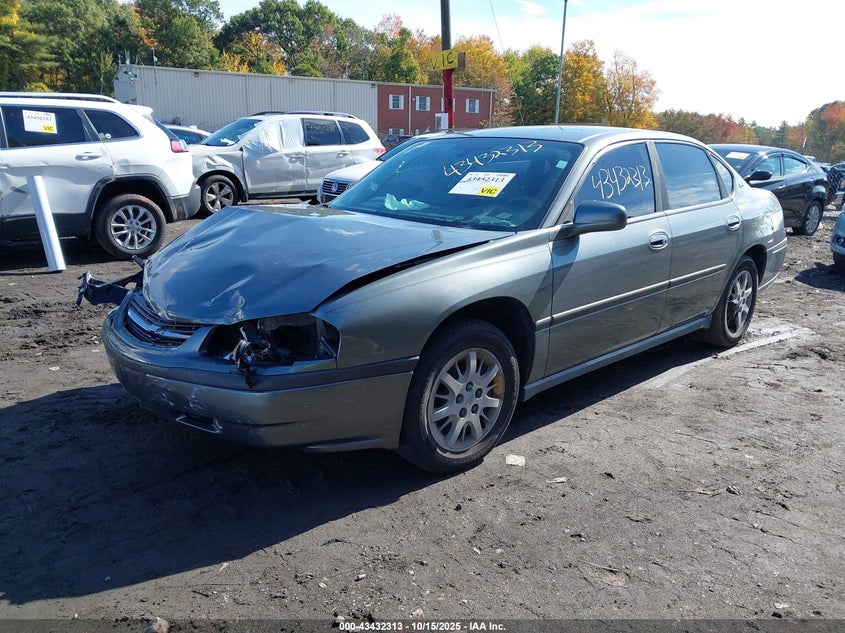 2G1WF52E359201394 2005 CHEVROLET IMPALA photo no. 2