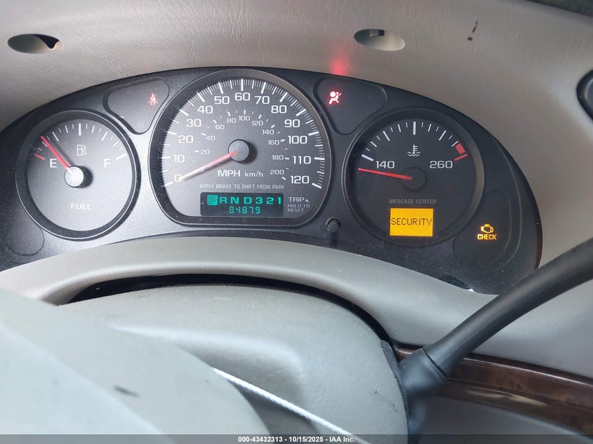 2005 Chevrolet Impala VIN: 2G1WF52E359201394 Lot: 43432313