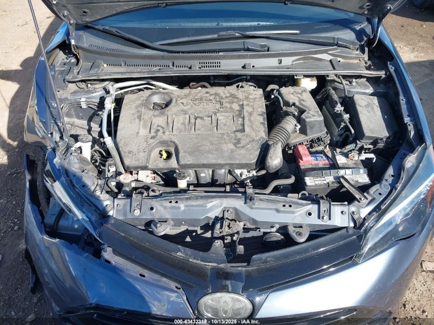 2018 Toyota Corolla Le VIN: 2T1BURHE0JC970715 Lot: 43432319