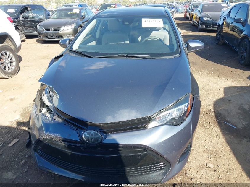 2018 Toyota Corolla Le VIN: 2T1BURHE0JC970715 Lot: 43432319