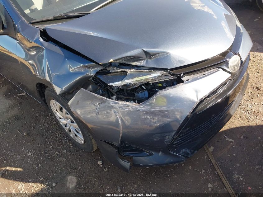 2018 Toyota Corolla Le VIN: 2T1BURHE0JC970715 Lot: 43432319