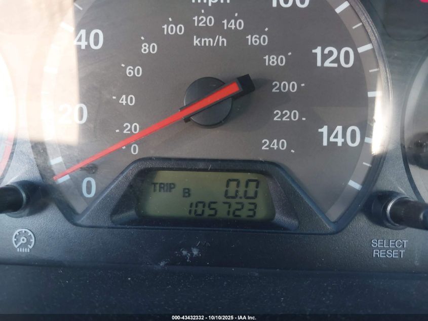 2001 Honda Accord 2.3 Ex VIN: 1HGCG32581A033196 Lot: 43432332