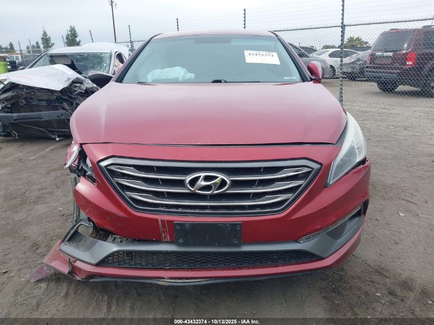 2015 Hyundai Sonata Sport VIN: 5NPE34AF4FH193434 Lot: 43432374